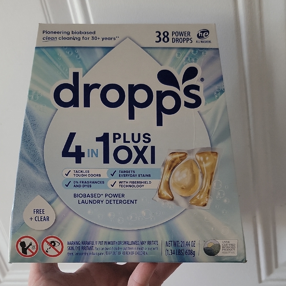 Dropps 4-In-1 Plus Oxi Laundry Detergent